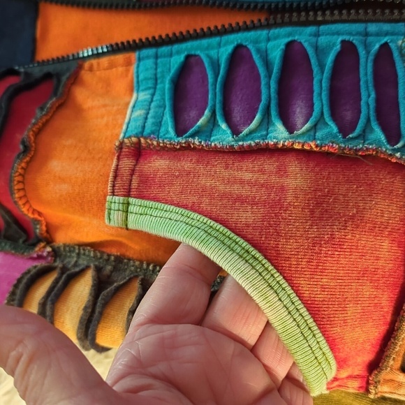 The Collection Royal Multi Color Hoodie - Picture 7 of 8